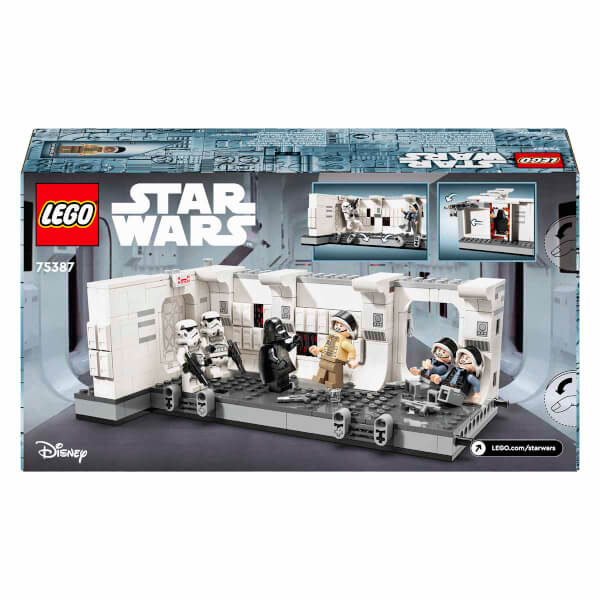 LEGO Star Wars Tantive IV’e Biniş 75387 - 8 Yaş ve Üzeri Star Wars Sevenler için İnşa Edilebilen Yaratıcı Oyuncak Yapım Seti (502 Parça)