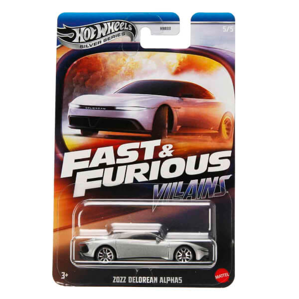 Hot Wheels Fast &amp; Furious Temalı Arabalar HNR88 - Jby38 2022 Delorean Alphas