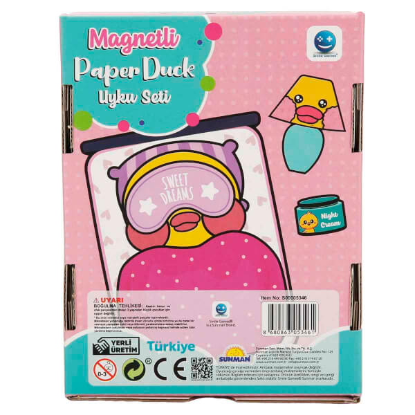 Smile Games Magnetli Paper Duck Uyku Seti