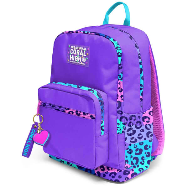 Coral High Leopar Desenli Okul Çantası 23632
