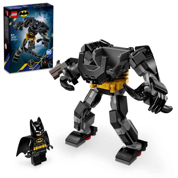 LEGO DC Batman: Batman Robot Zırhı 76270 – 6 Yaş ve Üzeri Süper Kahraman Sevenler İçin Batman Minifigürü İçeren Aksiyon Figürü Yapım Seti (140 Parça)