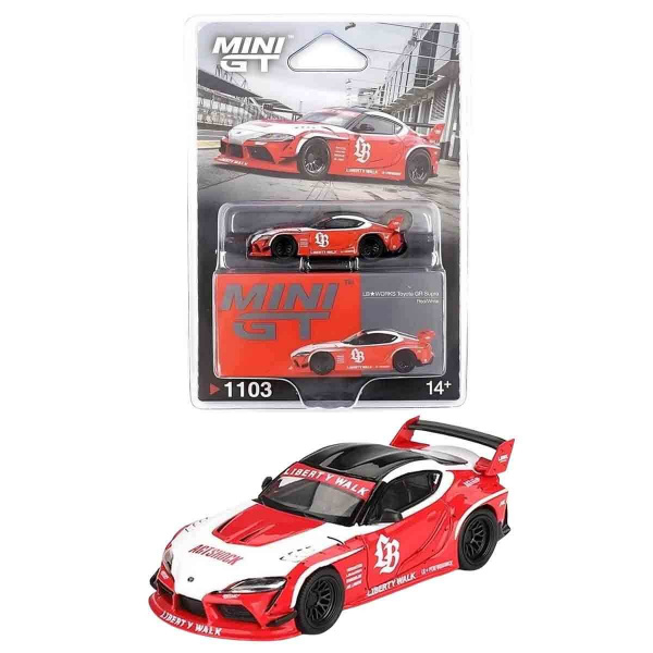 1:64 Mini Gt LB-Works Toyota Gr Supra Diecast Model Araba | Toyzz Shop