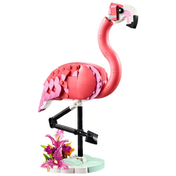 LEGO Creator 3’ü 1 Arada Vahşi Hayvanlar: Pembe Flamingo 31170 - 8 Yaş ve Üzeri Çocuklar için Kakadu Papağanı veya Aksolotl’a Dönüşebilen Yaratıcı Oyuncak Yapım Seti (288)