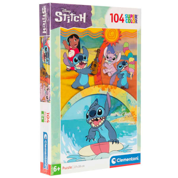 104 Parça Supercolor Puzzle: Disney Stitch | Toyzz Shop