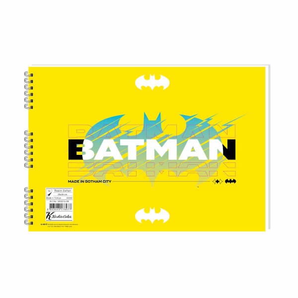 Batman Resim Defteri 25 x 35 cm 15 Yaprak 