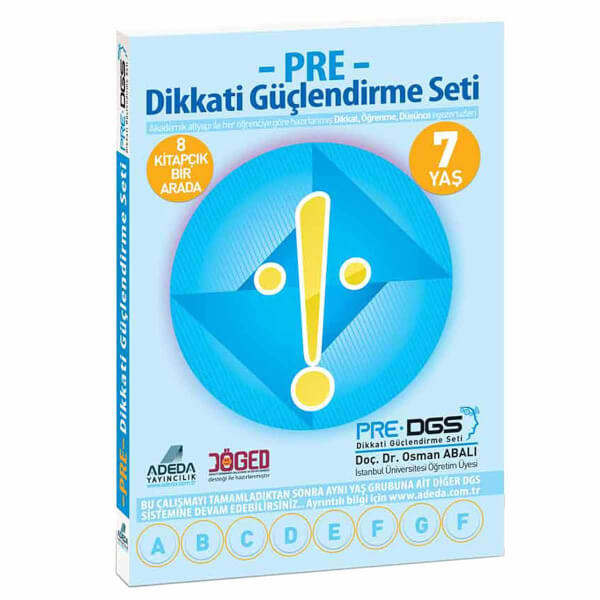 Dikkat Güçlendirme Seti: 7 Yaş