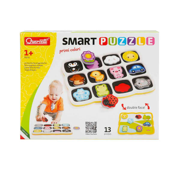 Quercetti 13 Parça Smart Puzzle