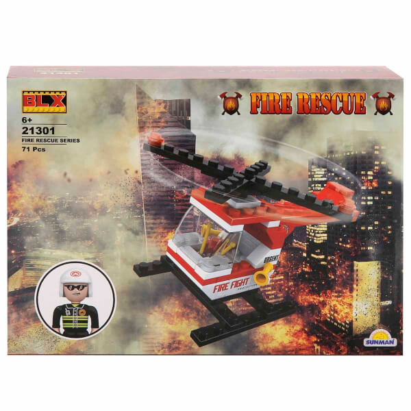 BLX Fire Rescue İtfaiye Helikopteri 21301