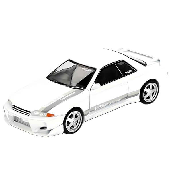 1:64 Mini Gt Nissan Skyline Gt-R (R32) Veilside Combat C-I White