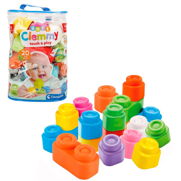 Clementoni Soft Clemmy Yumuşak Blok Çantası 20 Parça