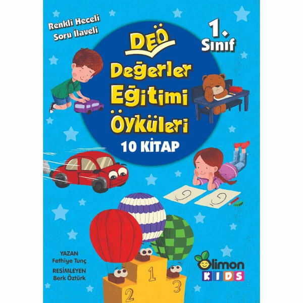 Değerler Eğitimi Öyküleri 1. Sınıf - 10 Kitap Takım