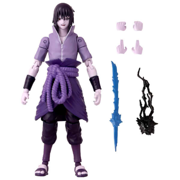 Anime Heroes Naruto Sasuke Rinnegan / Mangekyo Sharingan Eklemli Figür