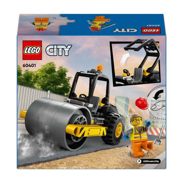 LEGO® City Yol Silindiri 60401 -5 Yaş ve Üzeri İçin Yaratıcı Oyuncak Yapım Seti (78 Parça)