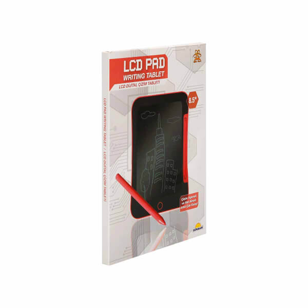 Kırmızı 8,5" LCD Dijital Çizim Tableti