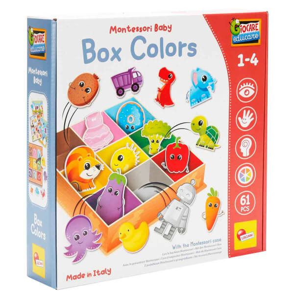 Montessori Baby Box Colors Kutu Oyunu 61 Parça