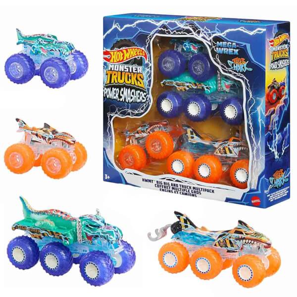 Hot Wheels Monster Trucks Power Smashers Multi Paket HYJ29