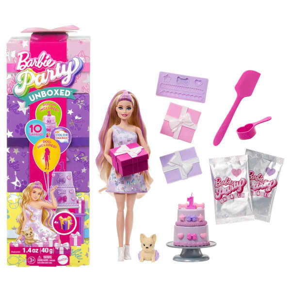 Barbie Parti Paketi Minik Dostumun Doğum Günü Serisi JFG68