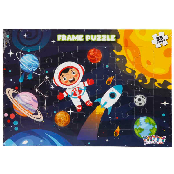 35 Parça Puzzle: Astronot Çocuk