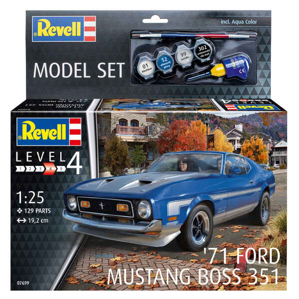 Revell 1:25 71 Ford Mustang Boss 351 VBA67699