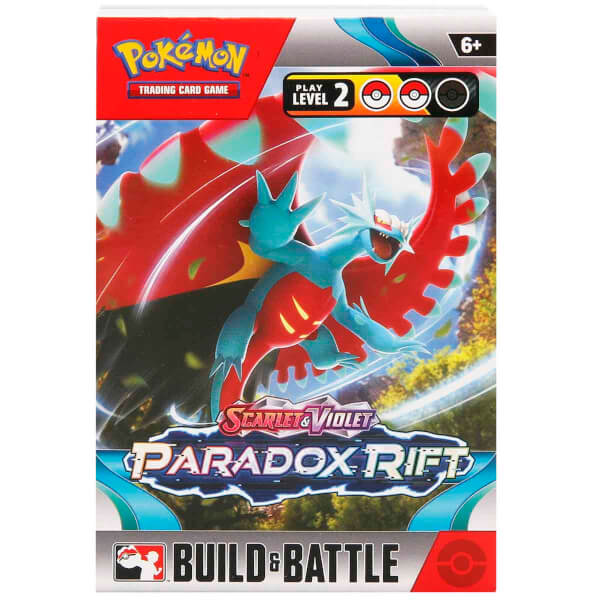 Pokemon Scarlet & Violet Paradox Rift Build And Battle Trading Card