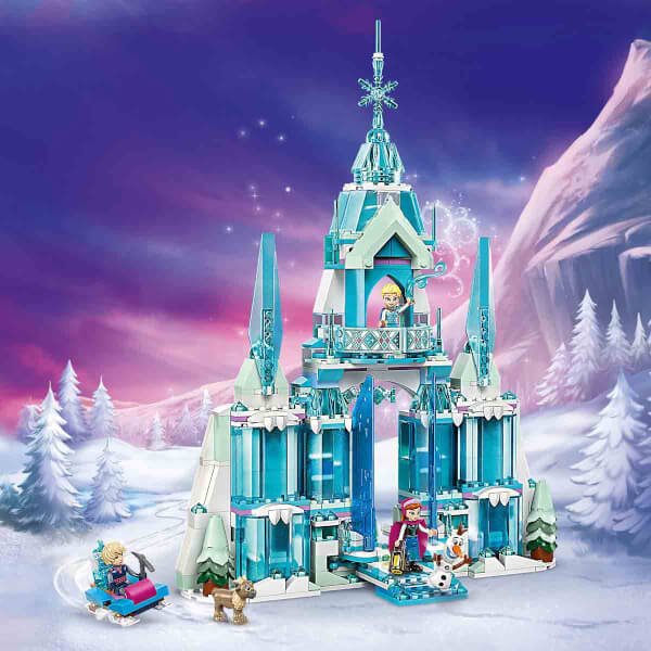 LEGO Disney Karlar Ülkesi Elsa’nın Buz Sarayı 43244 – 6 Yaş ve Üzeri Çocuklar ve Hayranlar için Yaratıcı Oyuncak Yapım Seti (630 Parça)