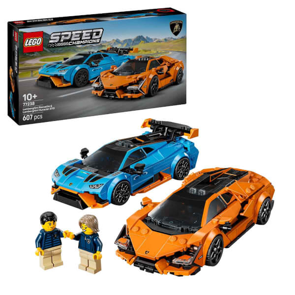 LEGO Speed Champions Lamborghini Revuelto & Huracán STO 77238 - 10