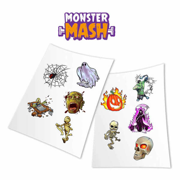 Monster Mash AR Uyumlu Sticker Seti