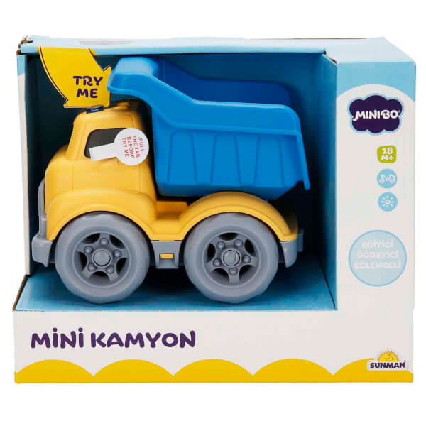 Minibo Sesli ve Işıklı Mini Kamyon