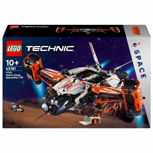 LEGO Technic VTOL Ağır Kargo Uzay Gemisi LT81 42181 - 10 Yaş ve Üzeri Uzay Meraklısı Çocuklar için Yaratıcı Oyuncak Yapım Seti