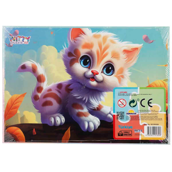 35 Parça Puzzle: Sevimli Kedi