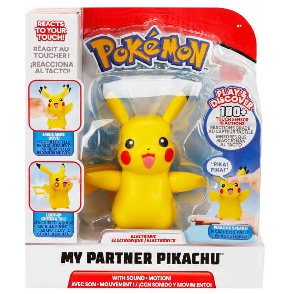 Pokemon My Partner Pikachu Interaktif Figür 