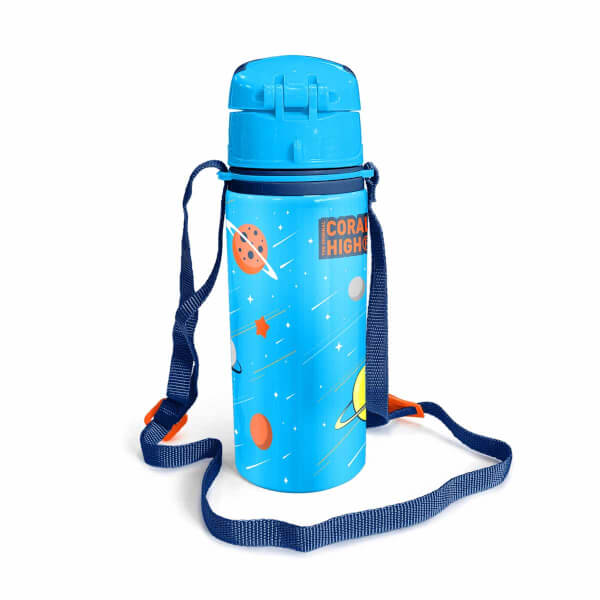 Coral High Astronot Desenli Alüminyum Matara 600 ml 11943