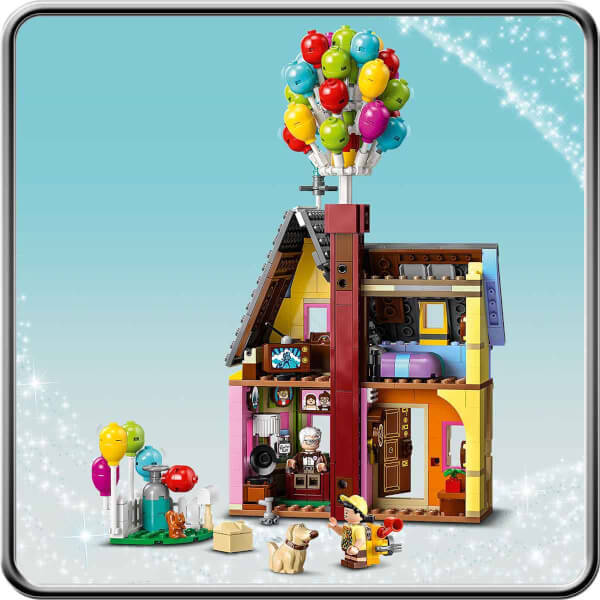 LEGO® | Disney•Pixar ‘Yukarı Bak’ Evi 43217 - 9 Yaş ve Üzeri Sinemaseverler için İnşa Edilebilir ve Sergilenebilir Yaratıcı Oyuncak Yapım Seti (598 Parça)