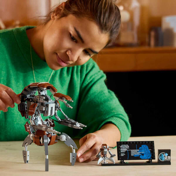 LEGO Star Wars Droideka 75381 - Yetişkinler için Koleksiyonluk Yaratıcı Sergileme Modeli Yapım Seti (583 Parça)