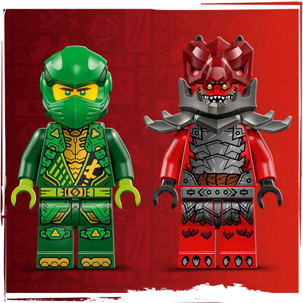 LEGO NINJAGO Lloyd’un Çek-Bırak Yarış Arabası 71828 - 7 Yaş ve Üzeri Çocuklar için Yaratıcı Oyuncak Yapım Seti (181 Parça)