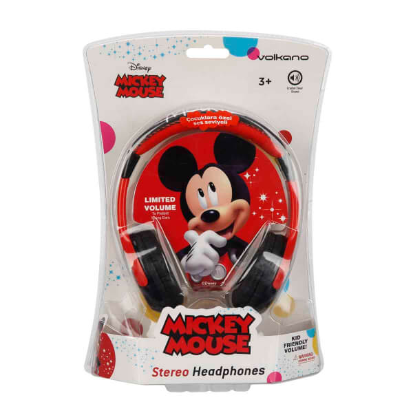 Disney Mickey Mouse Kulak Üstü Çocuk Kulaklık