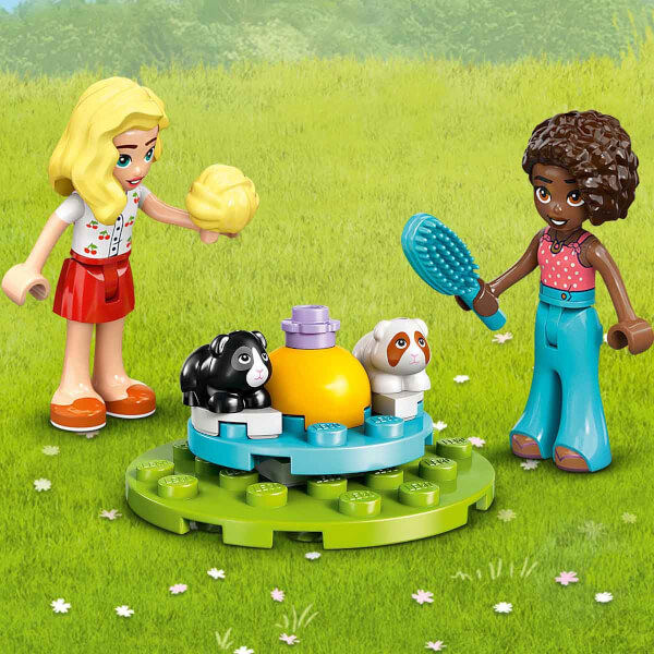 LEGO Friends Ginepig Oyun Parkı 42640 - 5 Yaş ve Üzeri Çocuklar için Yaratıcı Oyuncak Yapım Seti (86 Parça)