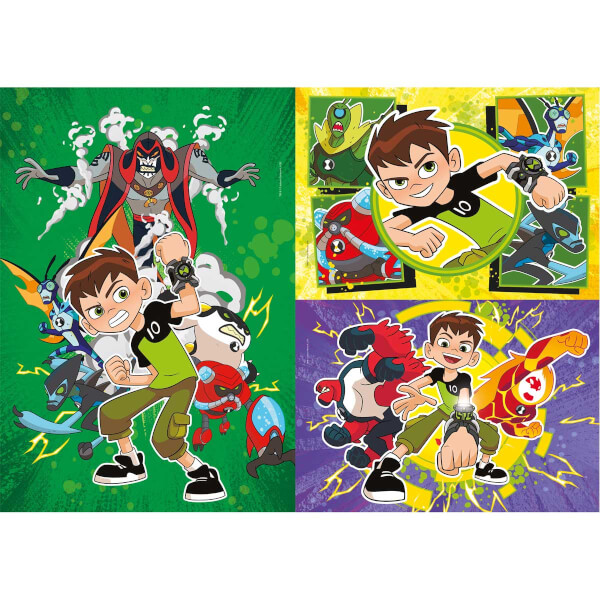 3x48 Parça Puzzle : Ben10  