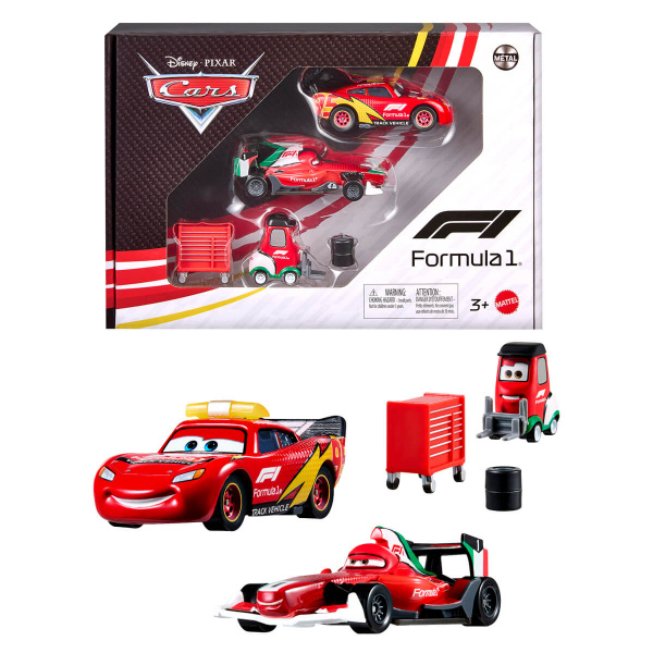 Disney ve Pixar Cars Formula 1 Çoklu Paketi JTJ08