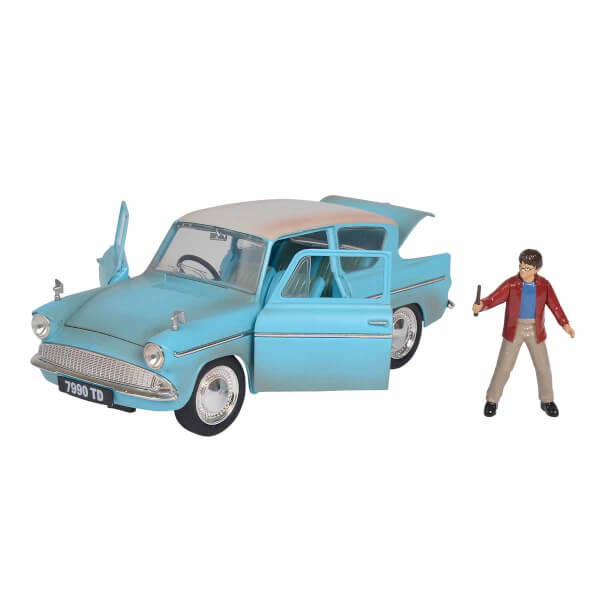 1:24 1959 Ford Anglia Model Araba ve Harry Potter Figür