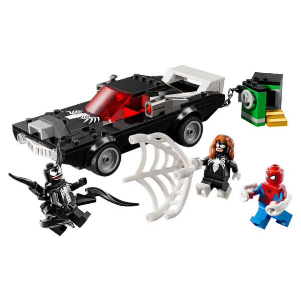 LEGO Marvel Örümcek Adam, Venom Arabasına Karşı 76309 - 7 Yaş ve Üzeri Çocuklar için İnşa Edilebilen Araç ve Minifigür İçeren Yaratıcı Oyuncak Yapım Seti (254 Parça)