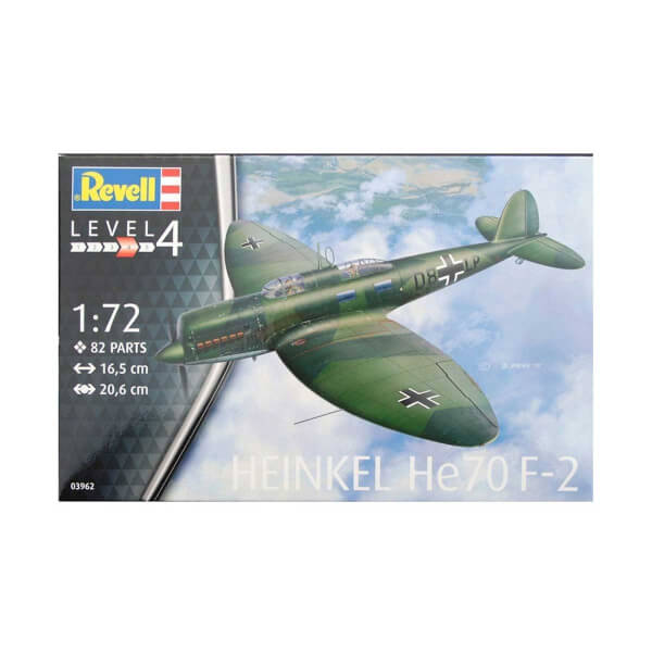 Revell 1:72 Heinkel He70 Uçak 3962