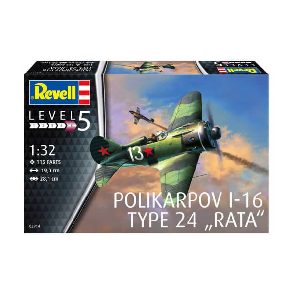 Revell 1:32 Polikarpov Uçak 3914