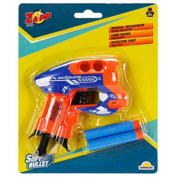 Dart Blaster Sünger Disk Atan Silah