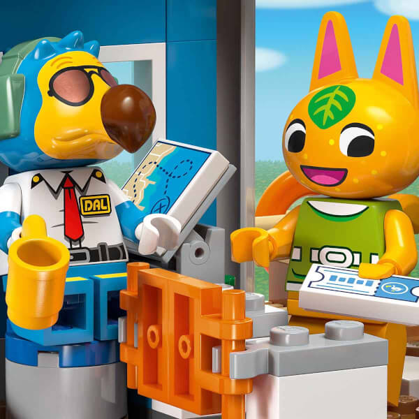 LEGO Animal Crossing Dodo Airlines ile Uçun 77051 - 7 Yaş ve Üzeri Çocuklar İçin Uçak İçeren Oyuncak Havaalanı Yapım Seti (292 Parça)