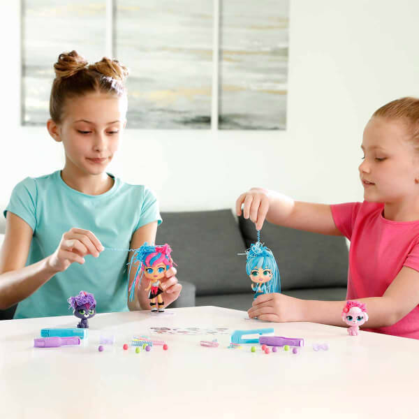 Silverlit Curli Girls Bebek ve Hayvan 2'li Set 