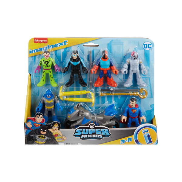 Imaginext DC Super Friends Deluxe Figür Paketi HXF94