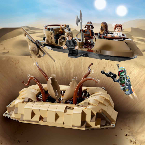 LEGO Star Wars: Jedi’ın Dönüşü Çöl Skiff’i ve Sarlacc Çukuru 75396 - 9 Yaş ve Üzeri Star Wars Sevenler İçin Oyuncak Araç Yapım Seti (558 Parça)