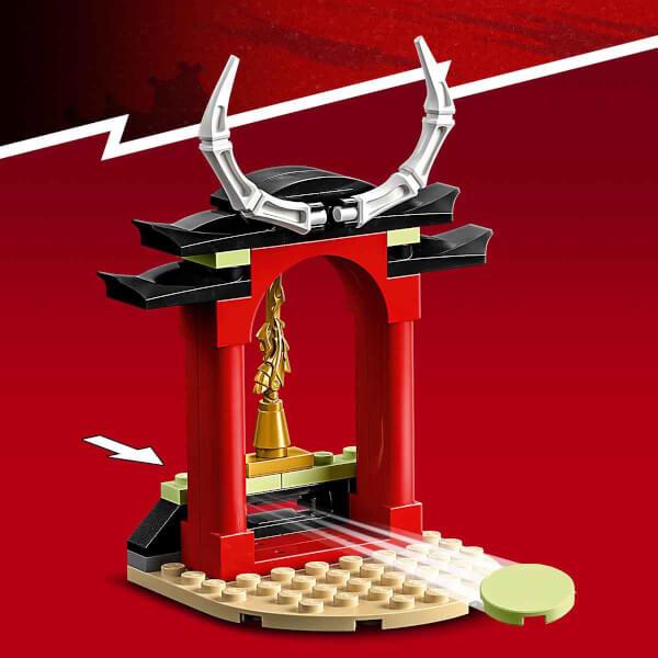 LEGO NINJAGO Lloyd’un Ninja Sokak Motosikleti 71788 - 4 Yaş ve Üzeri Çocuklar için Motosiklet İçeren Başlangıç Düzeyinde Yaratıcı Oyuncak Yapım Seti (64 Parça)