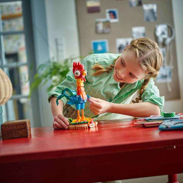 LEGO Disney Moana 2 Heihei 43272 - 9 Yaş ve Üzeri Çocuklar için İnşa Edilebilen Hayvan Modeli Yapım Seti (566 Parça)